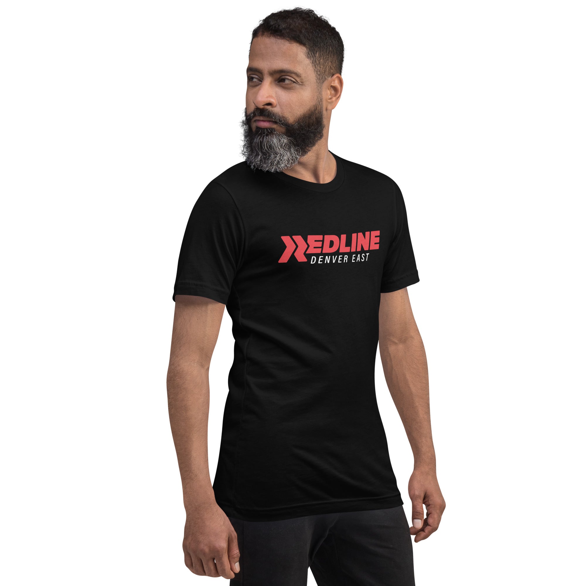 Denver East Logo R/W - Black Unisex t-shirt