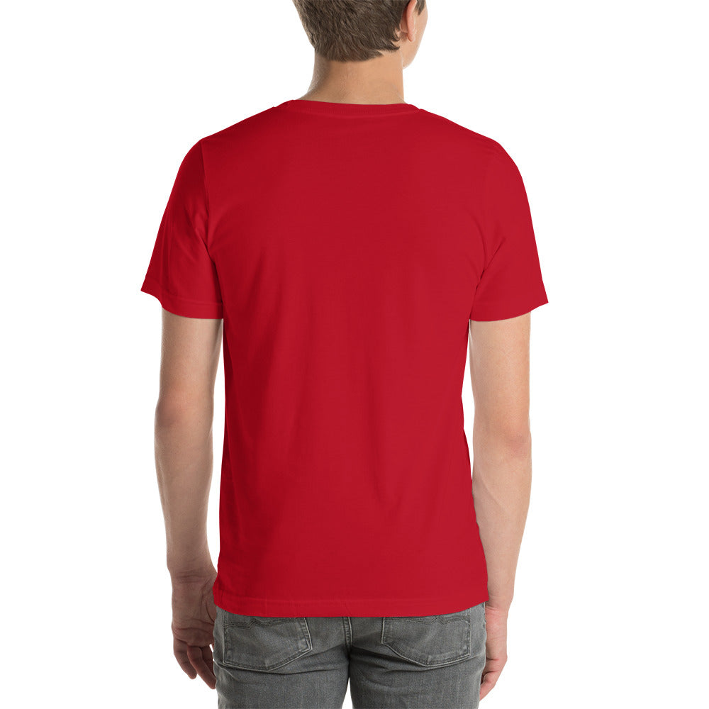 CB Logo W - Red Unisex t-shirt