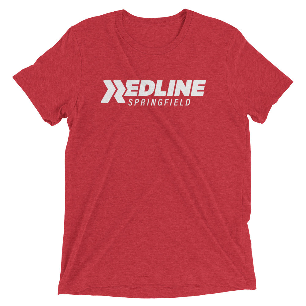 Springfield W logo - Red Adult Short sleeve t-shirt