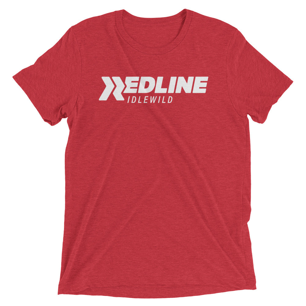 Idlewild Logo Tri-Blend Red Short sleeve t-shirt