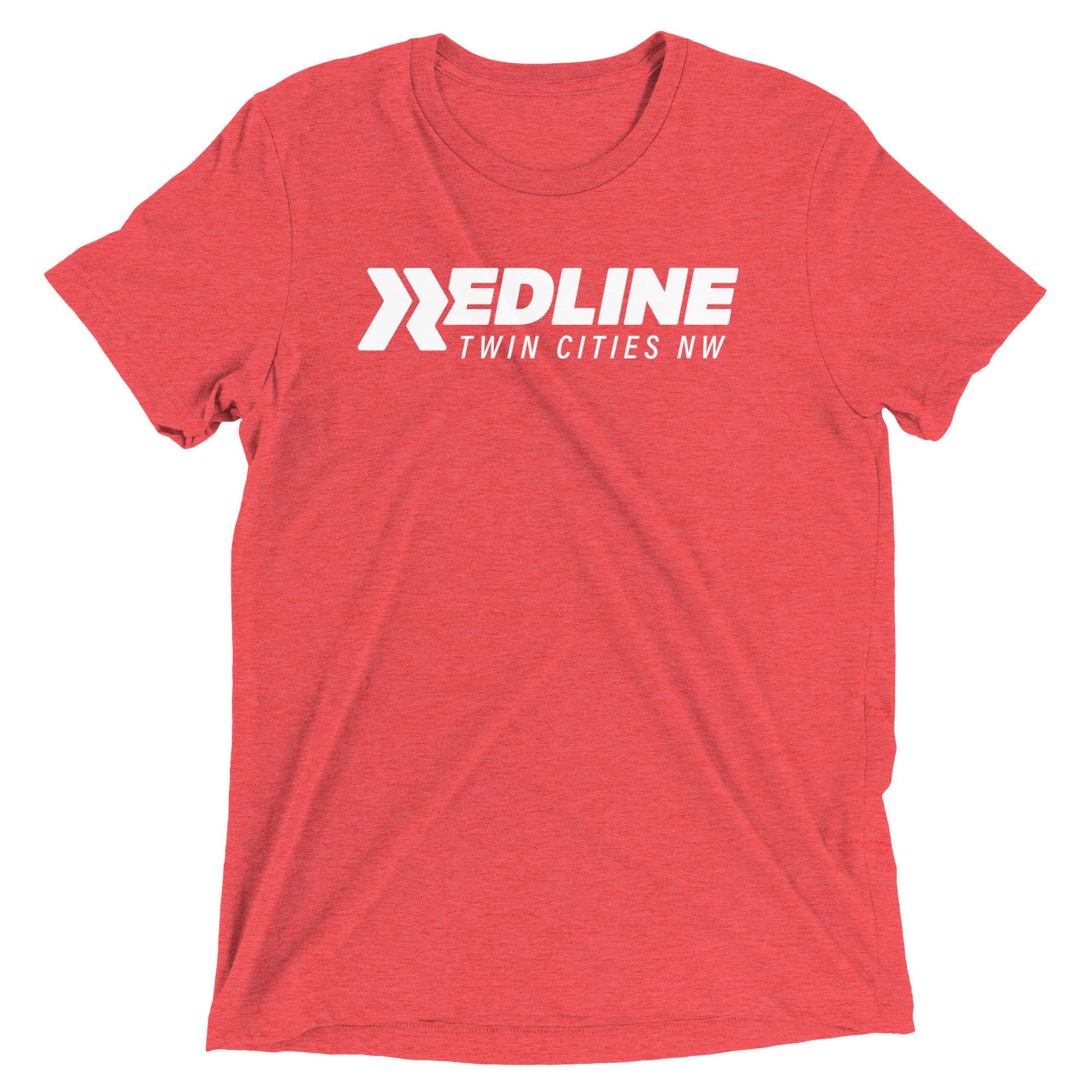 Twin Cities Triblend Red Short sleeve t-shirt