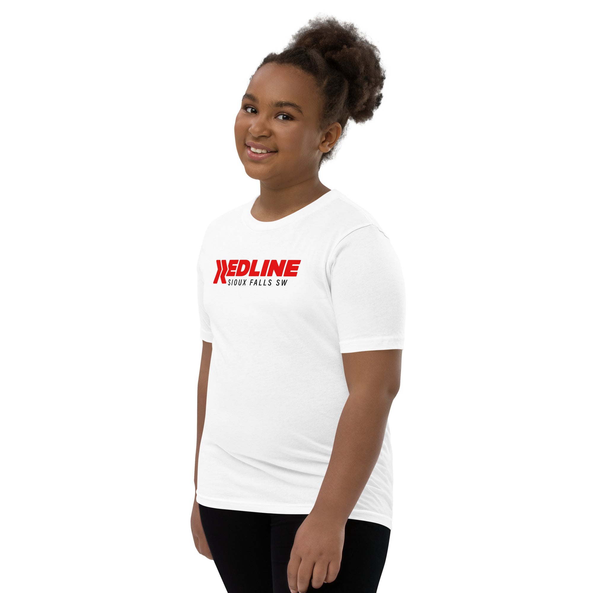 SiouxFalls SW - White - R/B Youth Short Sleeve T-Shirt