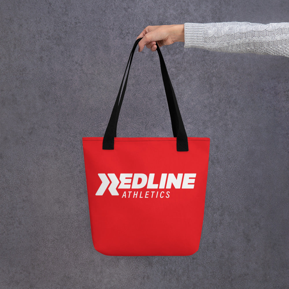 Redline Red Tote bag