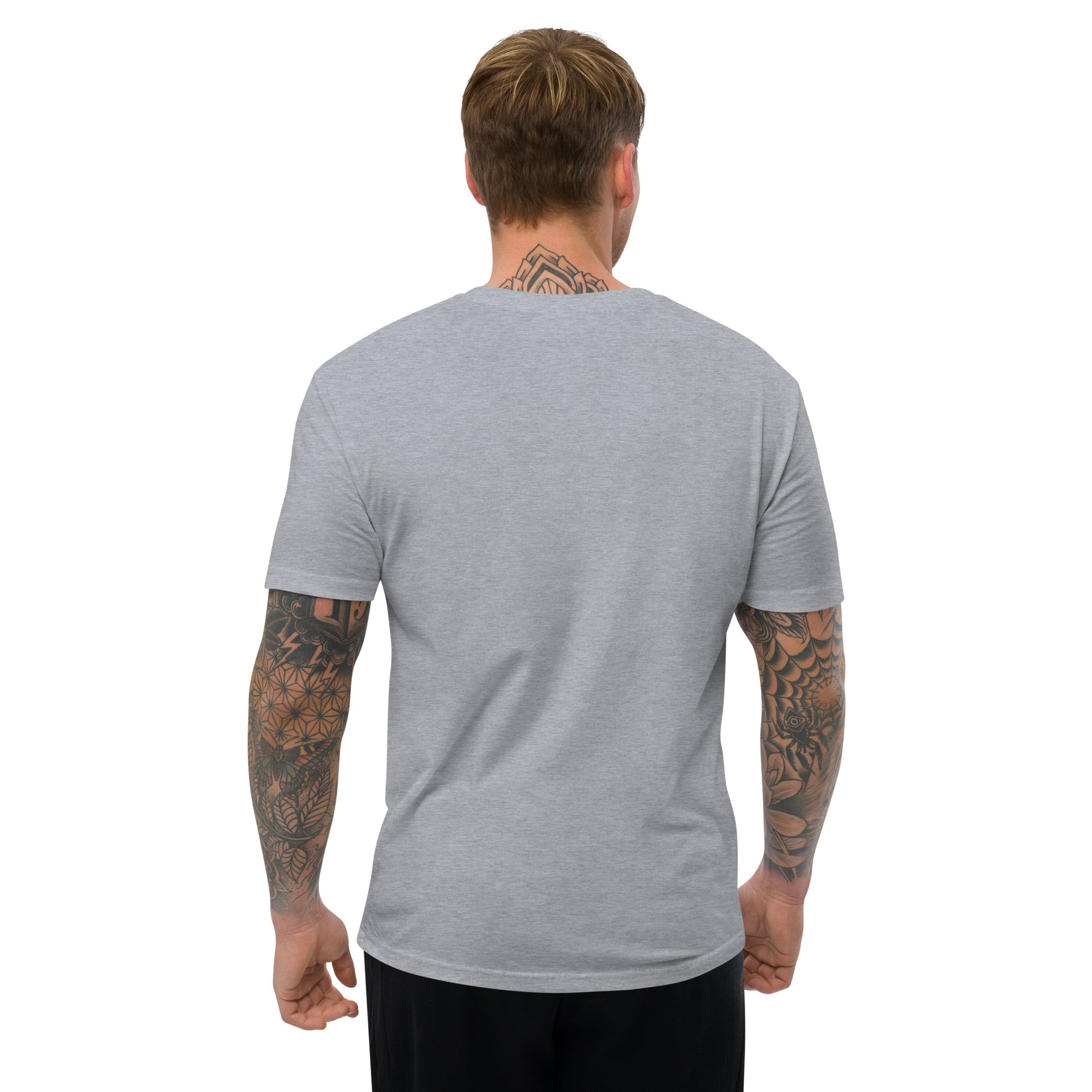Logo - B - Gray Short Sleeve T-shirt