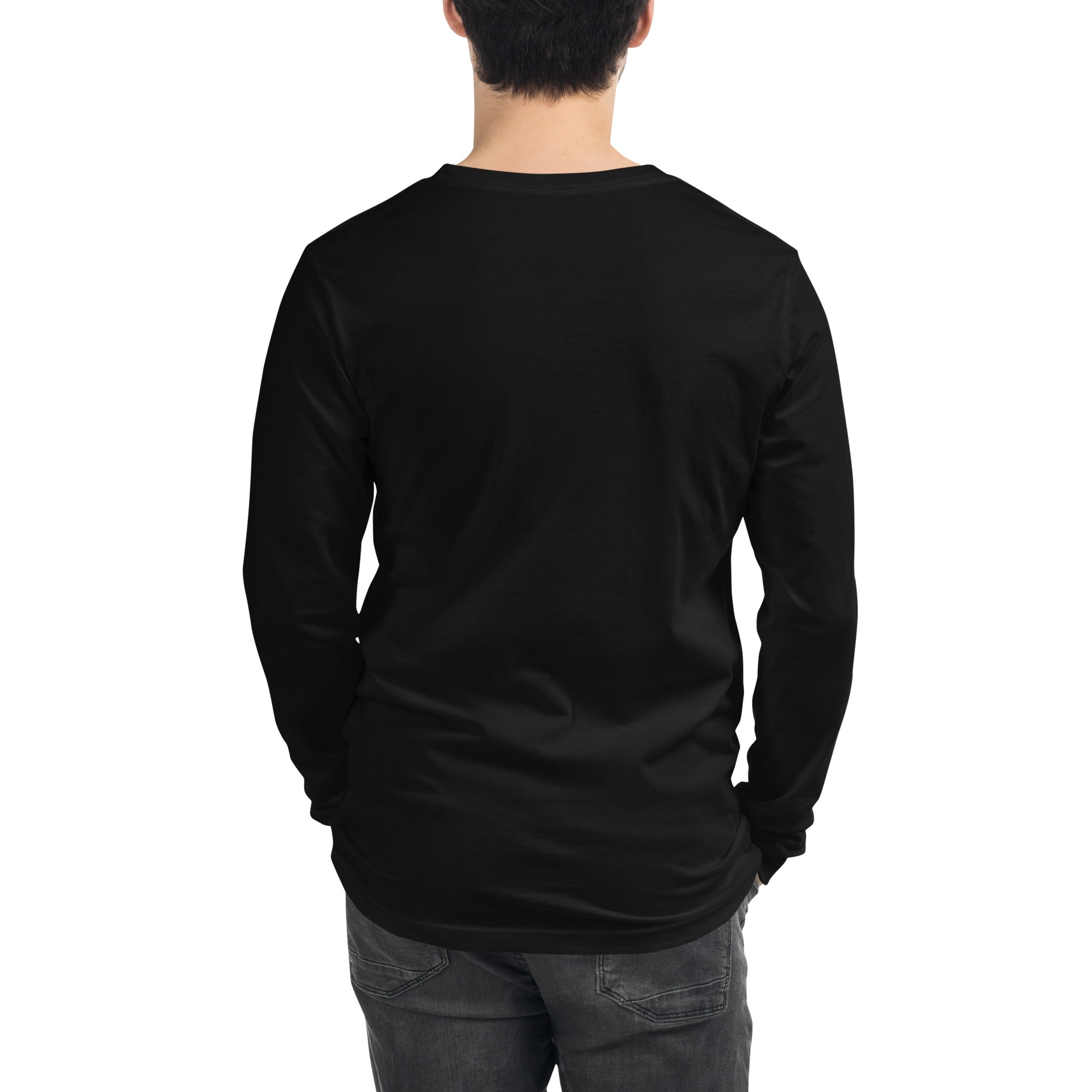 Buford Logo R/W - Black Unisex Long Sleeve Tee