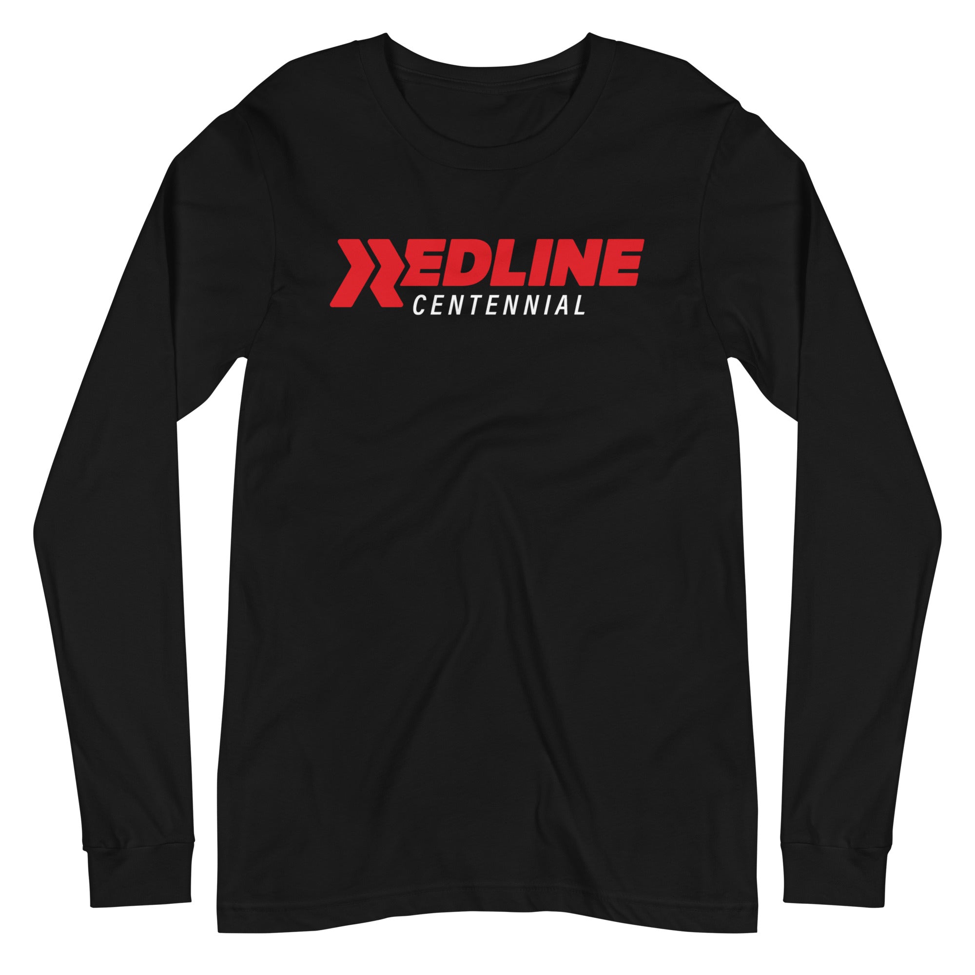 Centennial Logo R/W - Black Unisex Long Sleeve Tee