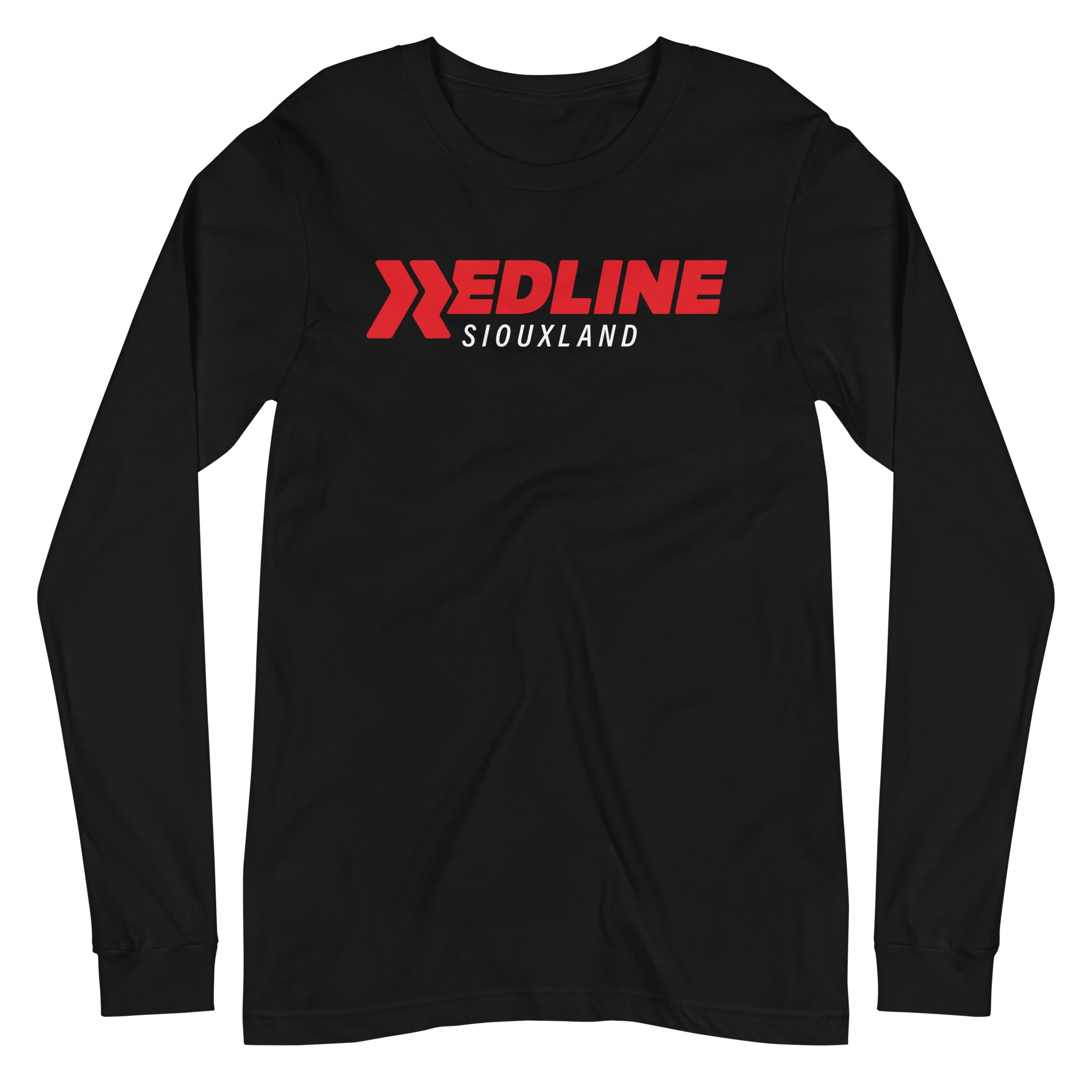 Siouxland Logo R/W - Black Unisex Long Sleeve Tee