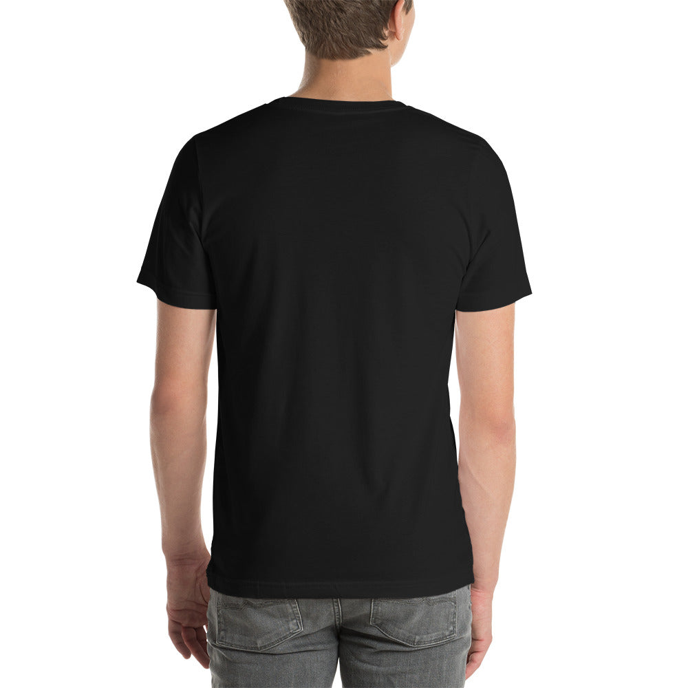 Bowie Logo R/W - Black Unisex t-shirt