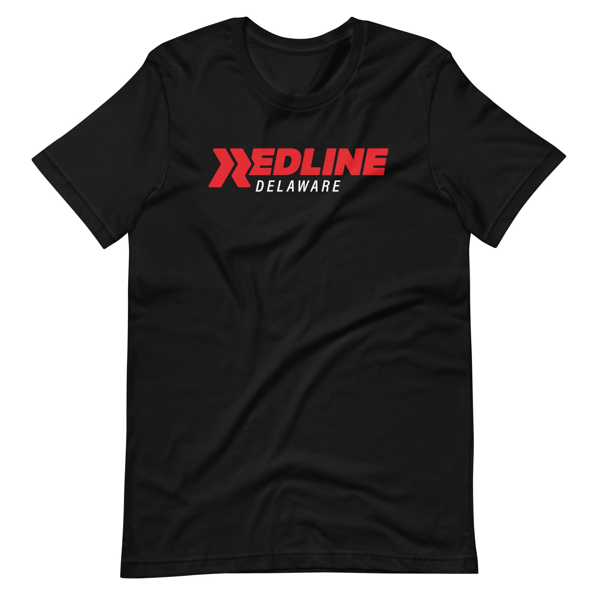 Delaware Logo R/W - Black Unisex t-shirt