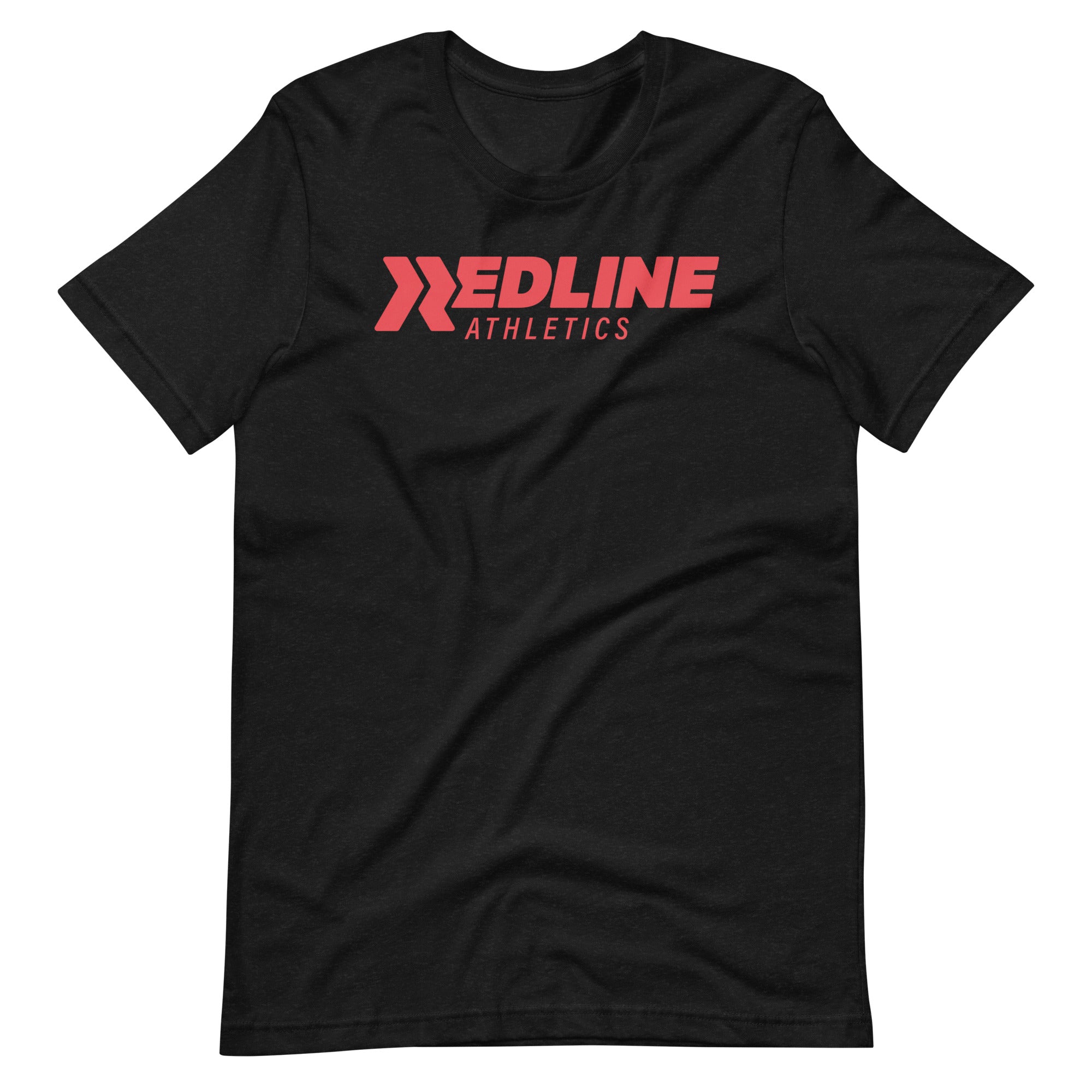 Logo - Red - Black Unisex t-shirt