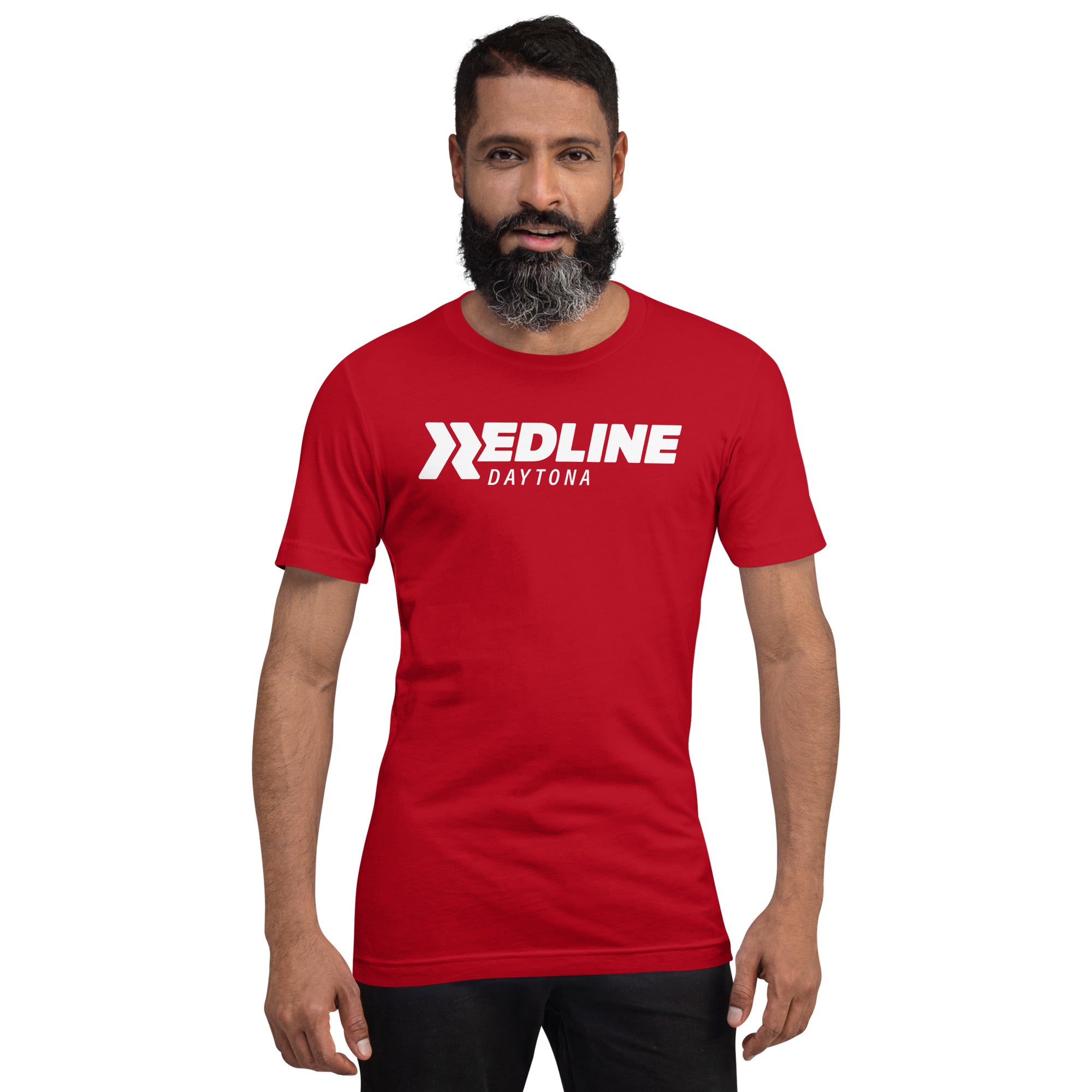 Daytona Logo W - Red Unisex t-shirt
