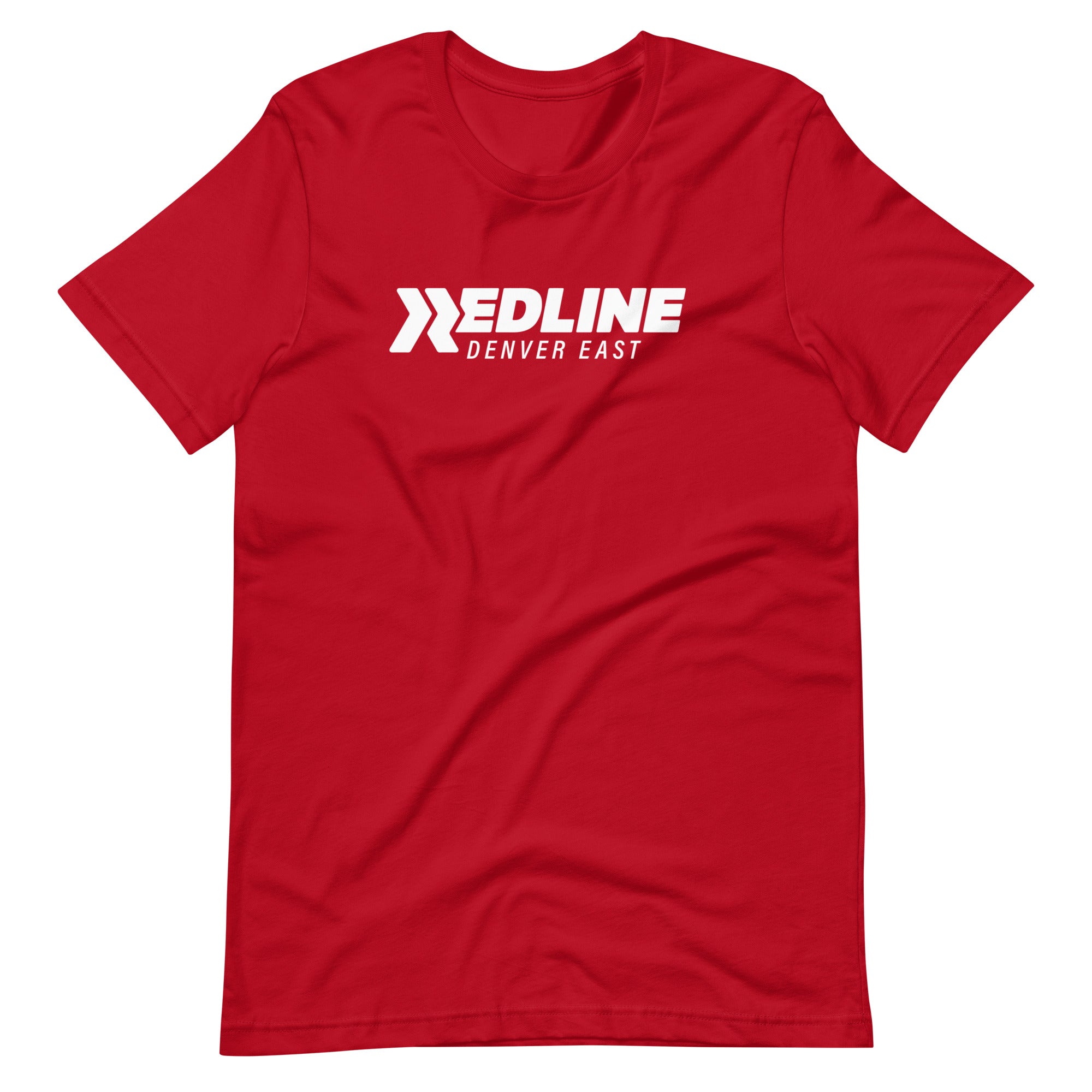 Denver East Logo W - Red Unisex t-shirt