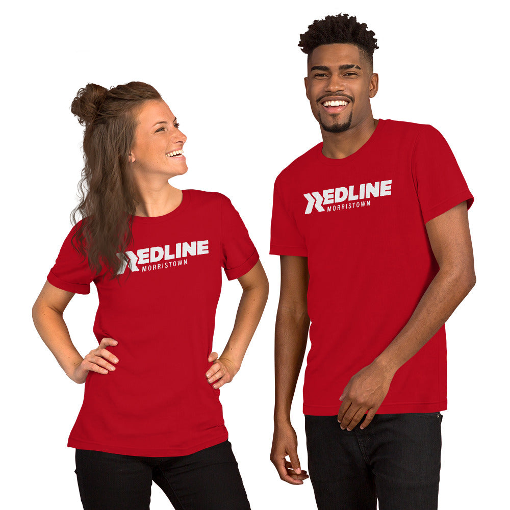 Morristown Logo W - Red Unisex t-shirt