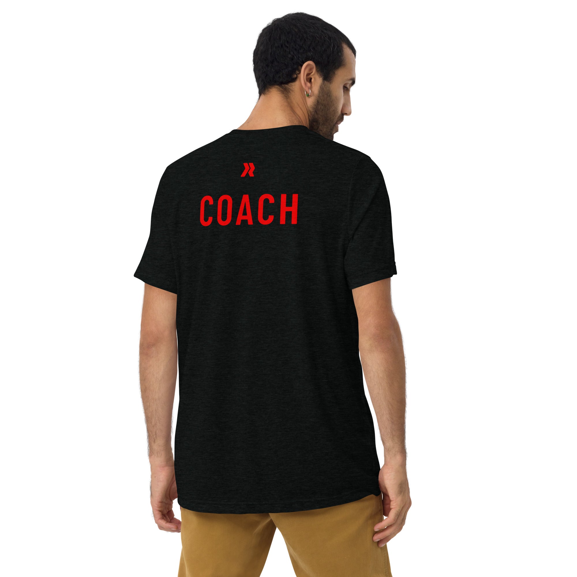 Morristown Coach - TriBlend Black Short sleeve t-shirt