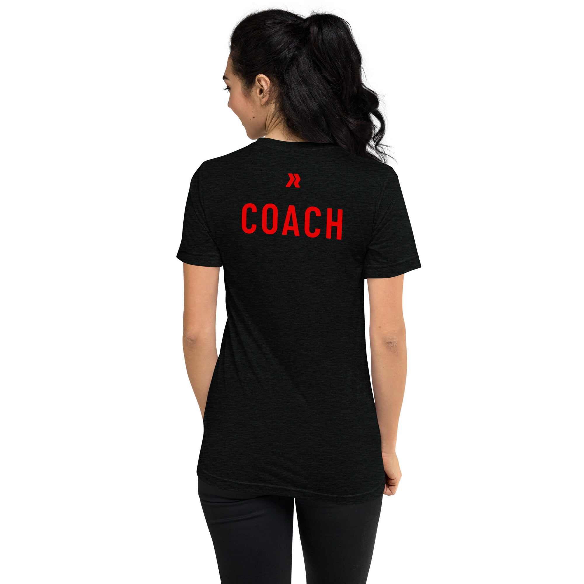 Morristown Coach - TriBlend Black Short sleeve t-shirt