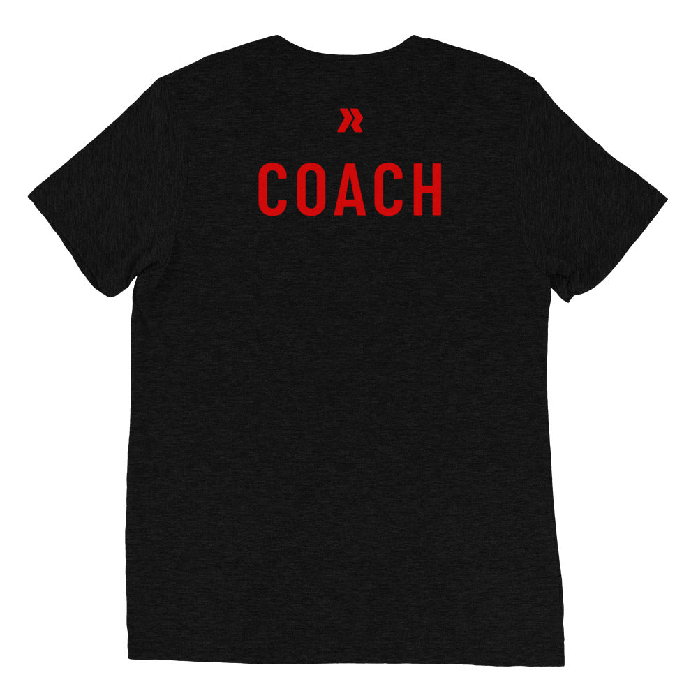 Morristown Coach - TriBlend Black Short sleeve t-shirt