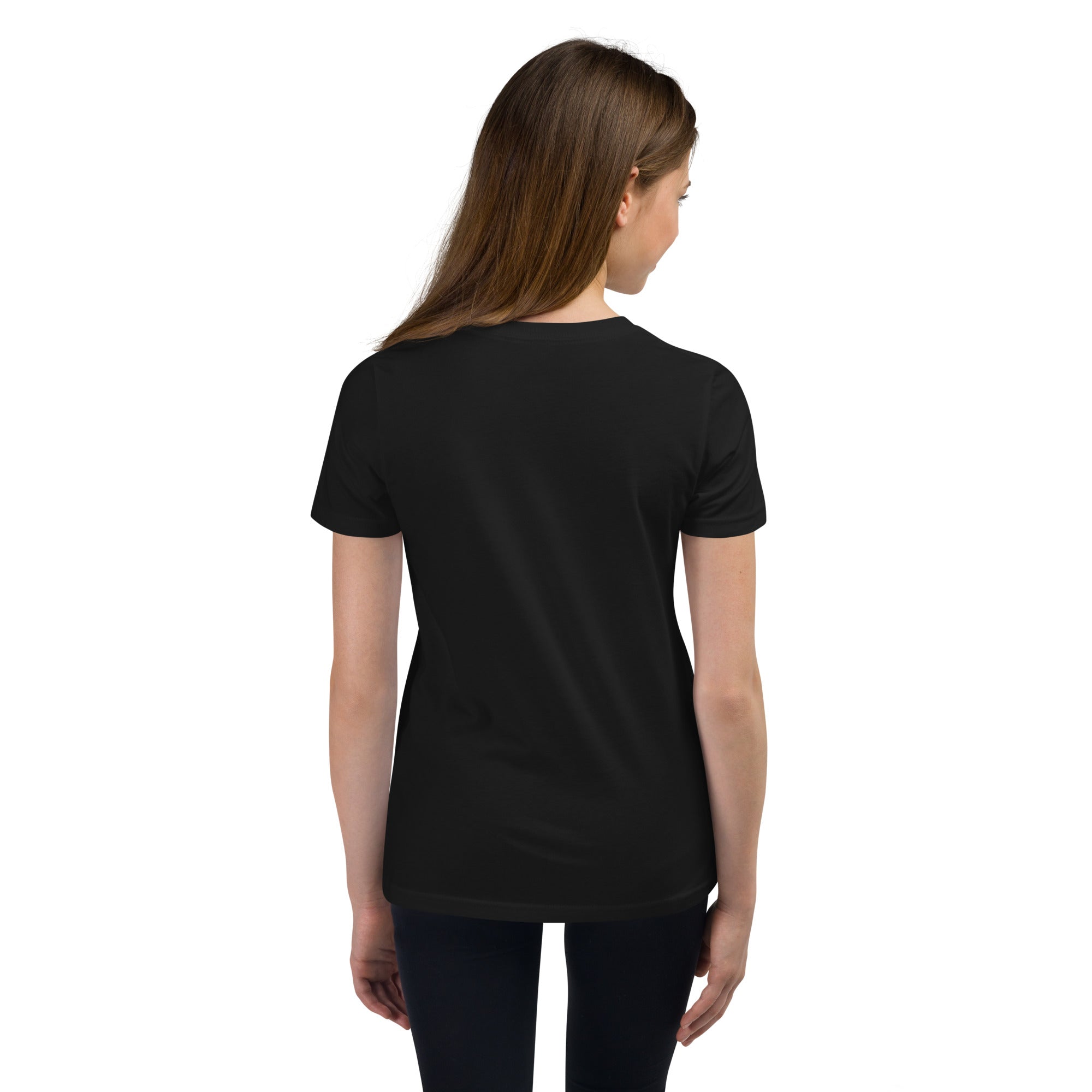 West Chester/Mason Logo R/W - Black Youth Short Sleeve T-Shirt