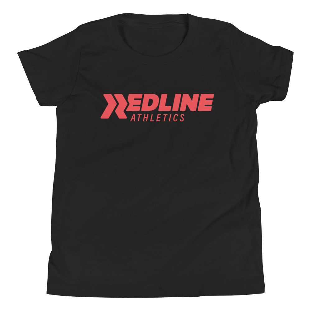 Logo Red- Black Youth Short Sleeve T-Shirt