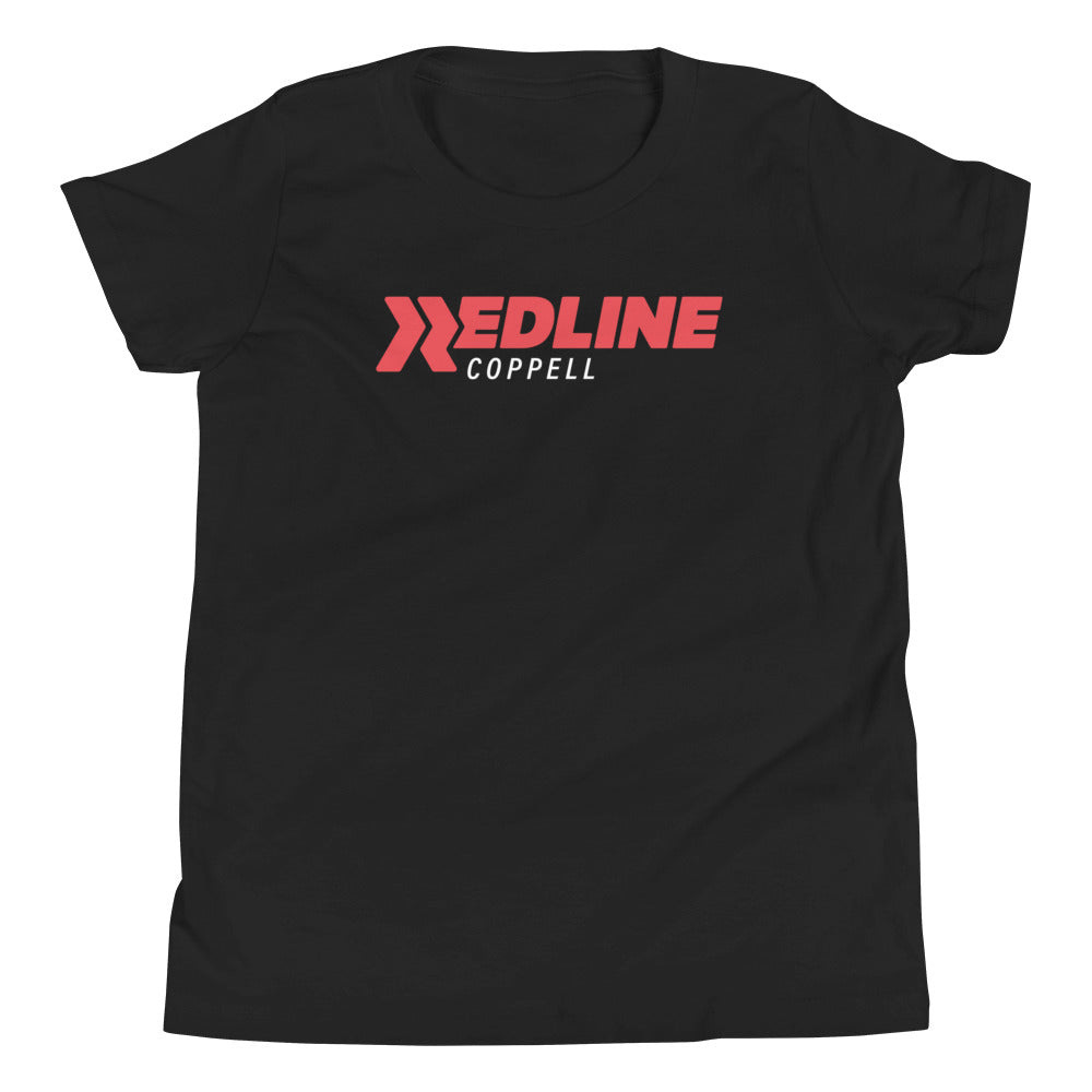 Coppell Logo R/W - Black Youth Short Sleeve T-Shirt