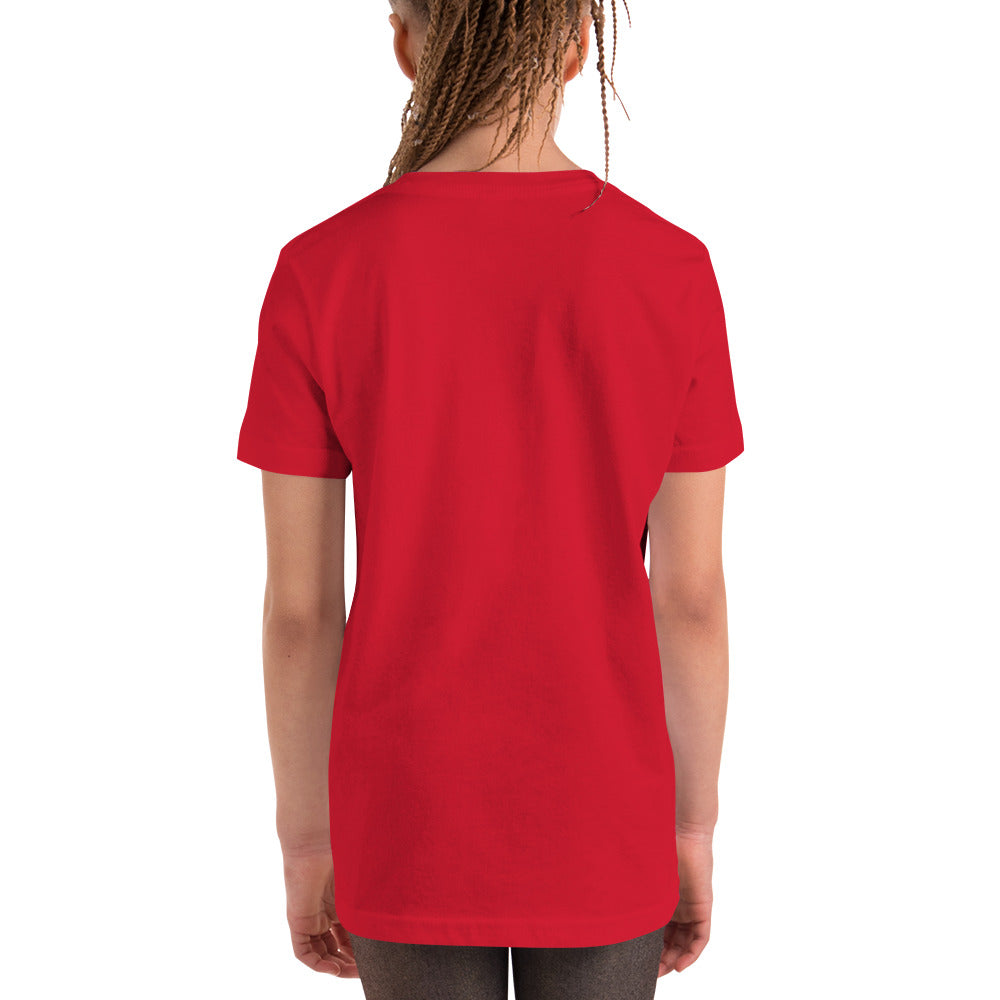 Coppell Logo W - Red Youth Short Sleeve T-Shirt