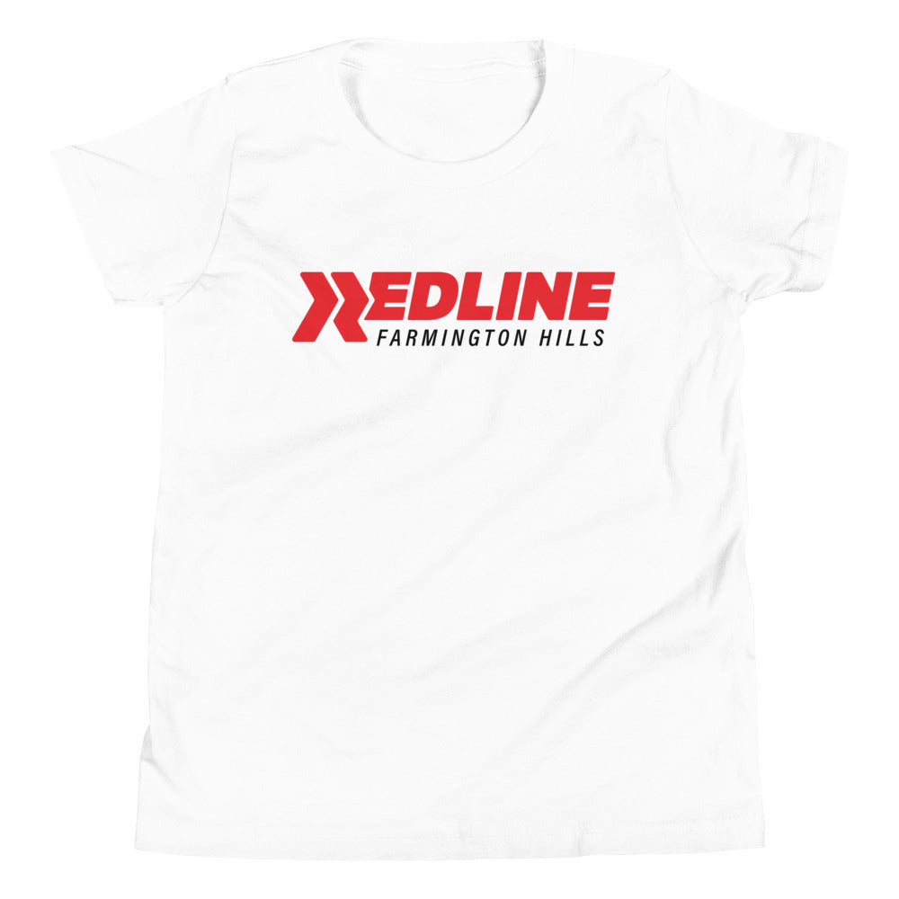 FH Logo R/B - White Youth Short Sleeve T-Shirt