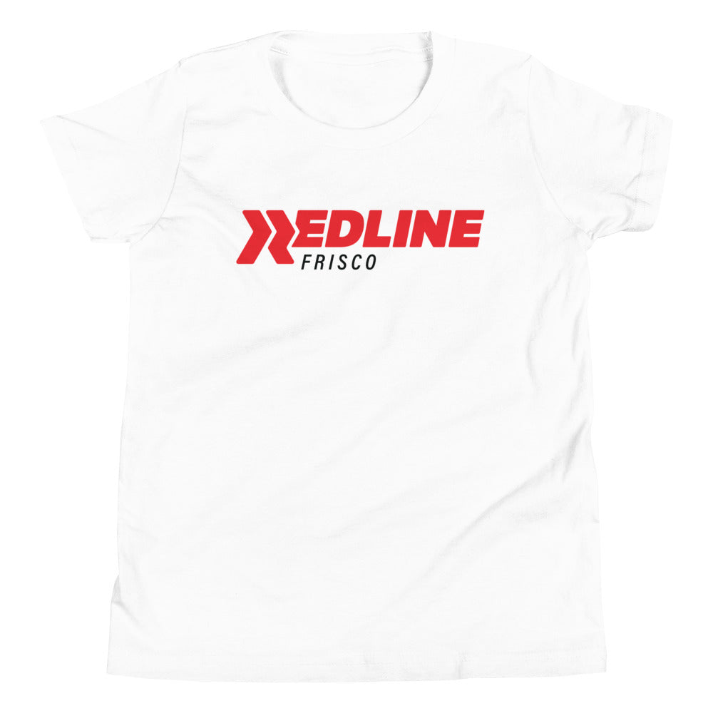 Frisco Logo R/B - White Youth Short Sleeve T-Shirt